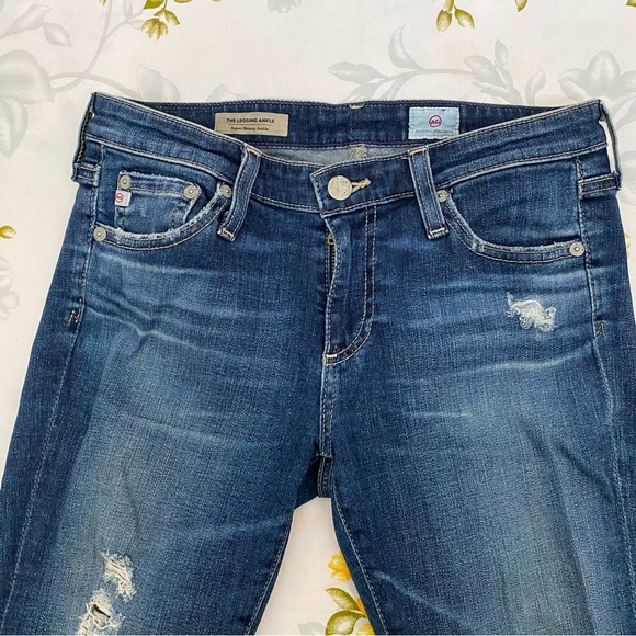 AG Adriano Goldschmied Size 27R Super Skinny Ankle Jean - Picture 3 of 10